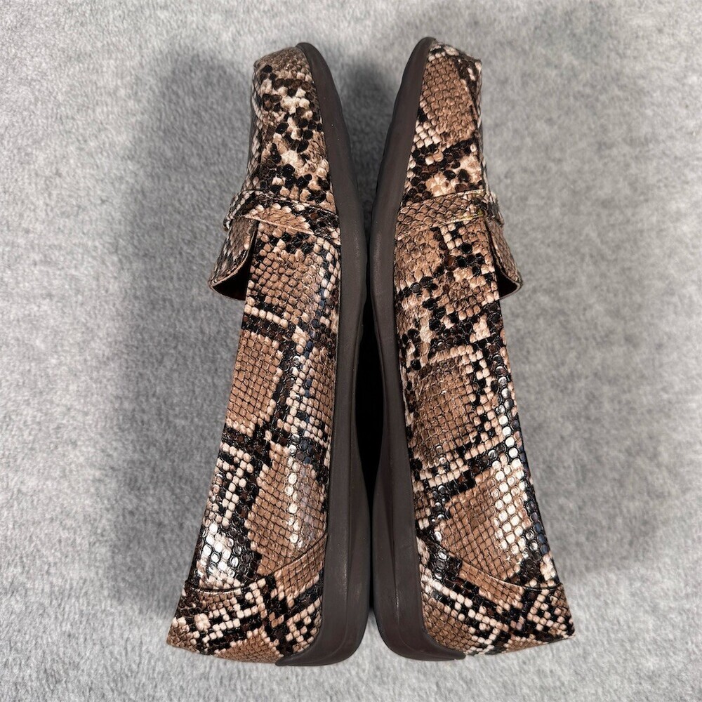 Kim Rogers Blayne Loafers Womens Size 10 Snakeskin - Picture 9 of 11